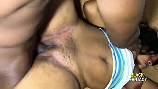 sweet hot sex with sasha lick ebony pretty wet pussy black clothes ripped big ass cunilingus wet