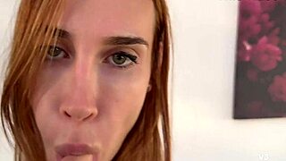 Lost the table tennis challenge and sucked her vagina?