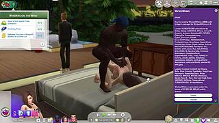 My STEPMOM and her BIG BLACK COCK BOYFRIEND ENJOY ANAL SEX just like in real life.