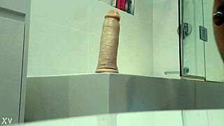 This huge dildo is amazing for play