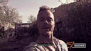 Harleenvan rides dick on grass in full scene