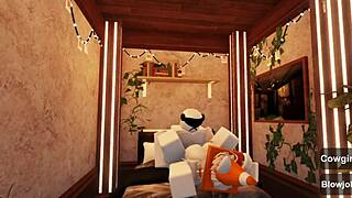 Slutty Traffic Cone Submits to Blowjob Domination.