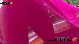 big bambu fucking katharine madrid's ass on pool table?