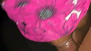 Blindfolded old man receives blowjob and cum in part 3