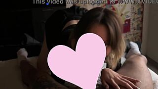 goth girl deep throats huge cock