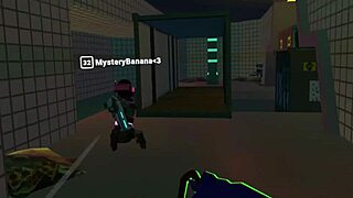 Cyber Girl Seduced by Outlaw's Rough Fuck