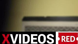 my mother-in-law masturbates alone with her big tits out!