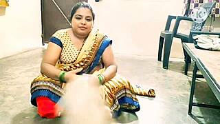 Indian Desi Maid Seduced by Owner for Intense Anal Fucking