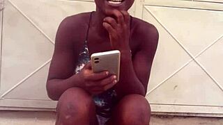 Does crazybitch continue twerking in clothes till she decides to twerk naked?