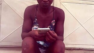 Does crazybitch continue twerking in clothes till she decides to twerk naked?