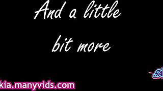 share the bed with sexy shaved pussy fingering