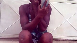 Does crazybitch continue twerking in clothes till she decides to twerk naked?