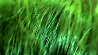 Submissive blowjob cum licking from feet and spanking