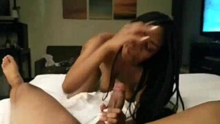 Girlfriend Rides Monster Cock In Intense Banging Session.