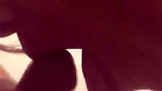 Couple's blowjob scene with deep sucking and cock worship