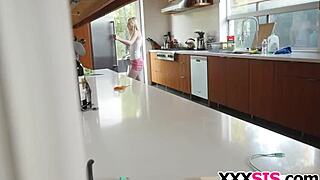 blonde stepsis lily rader gets banged by monster cock.