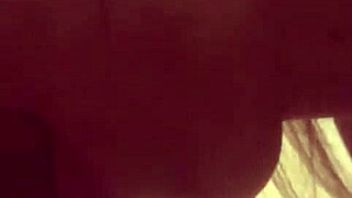 Couple's blowjob scene with deep sucking and cock worship