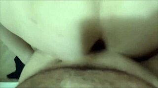 Colored hair newbie gives wet blowjob on monster cock