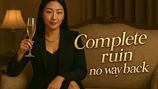 COMPLETE RUIN BY ASIAN FINDOM GODDESS