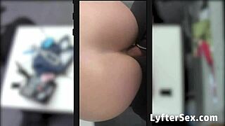 Small tits teen shoplifter gets strip searched by police.