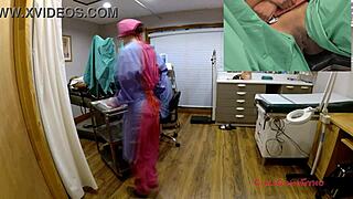 Tampa University Physical - Nikki Star's Backstage Ass Spreading Exam