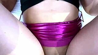 Skinny latina with big tits enjoys college fun after school