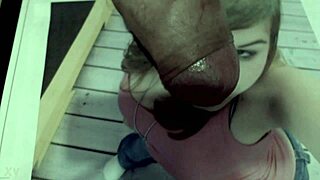 Argentinian tribute to Avril97 with interracial cumshot