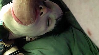 Candy Yumcum Boldly Takes The Welsh Pony's Big Cock Deep In Her Throat