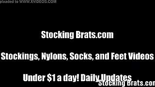 She Has Cute Little Toes That Get Sucked On