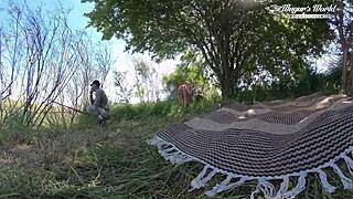 i watched black anamary getting fucked outdoors in nature