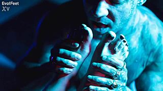 Latina Slave Puts Her Feet On My Cock While I Lick Her Soles And Deepthroat