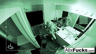 Alix Gets A Good Fucking In A Tight Bathroom 😏