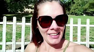 hot wife fucks caretaker! 😏