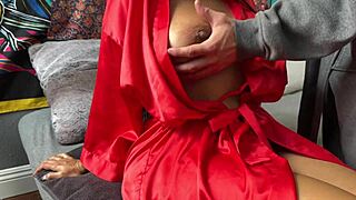 Asian Fat Milf Bent Over for Cunilingus, Muff Diving, Doggystyle, Big Tits Blowjob in Pickup