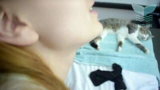 Petite Blonde Fucks Brazilian Vitor's Big BBC.