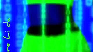 Latina teen dances beautifully at home