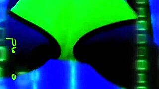 Latina teen dances beautifully at home