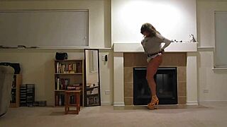 Watch Rachel St Clair in handcuff bondage.