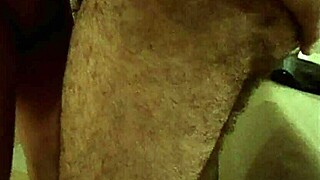 She finishes passionately with cum inside her