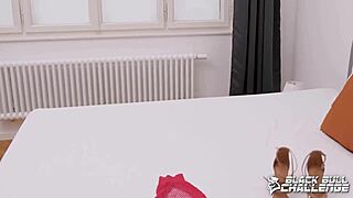 Monika May Strips Clothes for BBC Interview