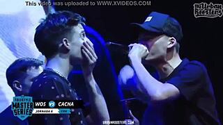 Minutazo de cacha versus wos in fms argentina rap battle