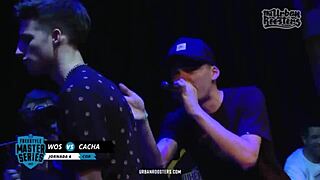 Minutazo de cacha versus wos in fms argentina rap battle