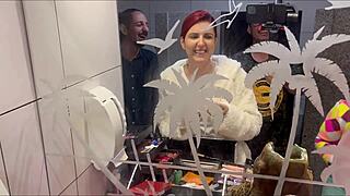 Latina amateur takes monster cock anal in public outdoor sex 🍆