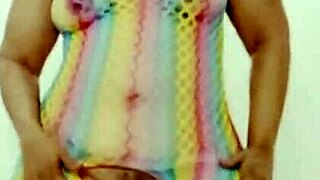 Breaking Gina's ass in bedroom