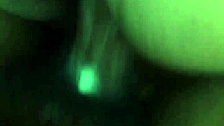 Homemade ebony engages in creamy activity