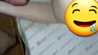 Latina amateur spreads juicy pussy for big black cock, feeling intense pain