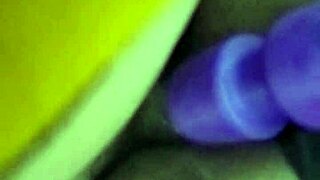 Honduran enjoying with dick and vibrator