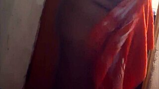 Just out of shower with wet pussy