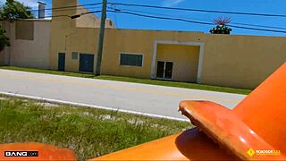 Roadside - thick blonde milf fucked by roadside assistance