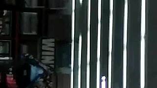 Candid hidden teen ass captured in video